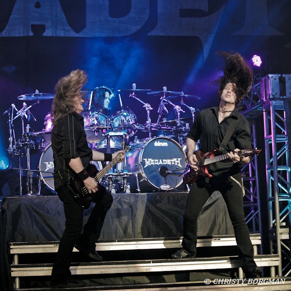 Megadeth 2/24/12 Gibson Amphitheater