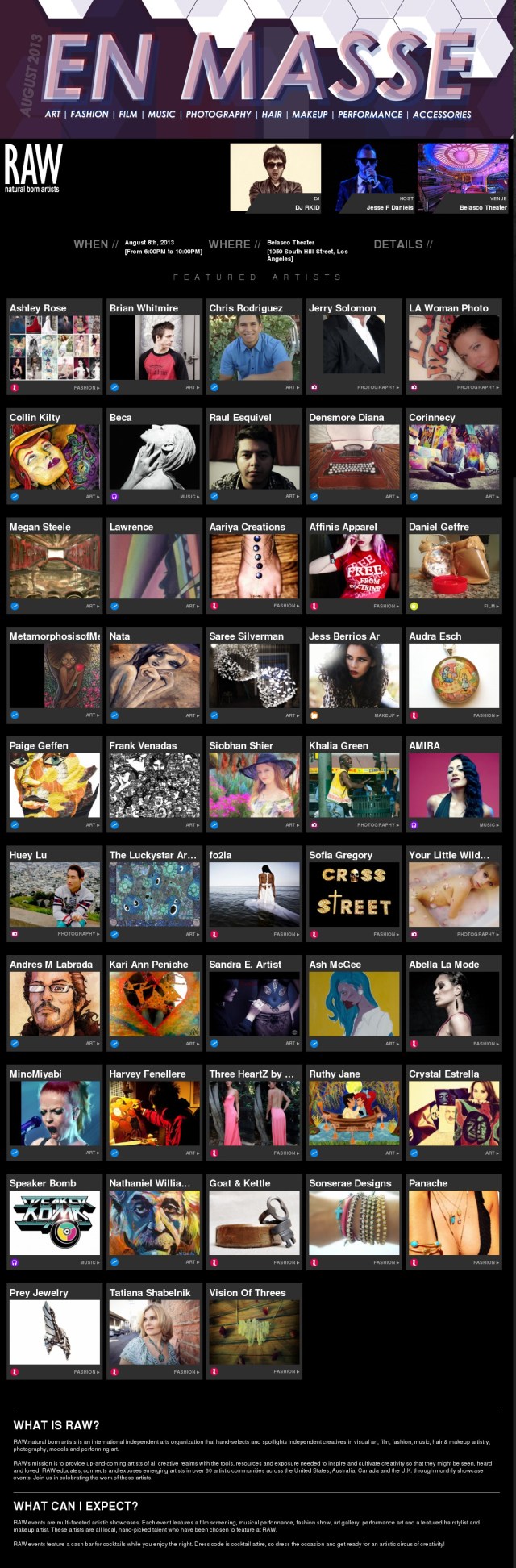 RAW: EN MASSE Los Angeles 8/8/13