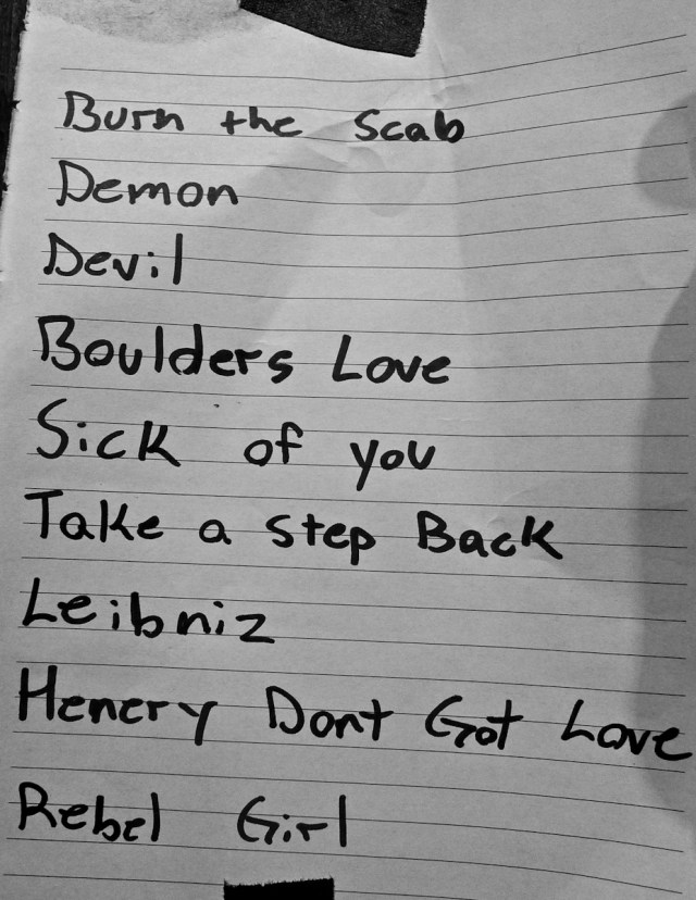 Le Butcherettes set list