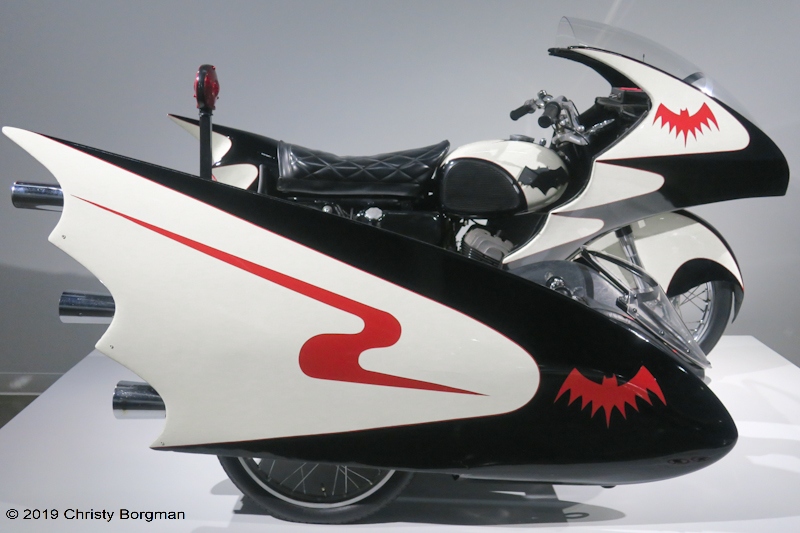 Batcycle Logo June 30, 2019 1966 Batcycle at the Petersen Automotive Museum in Los ...